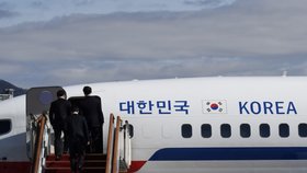 Do KLDR přiletěla jihokorejská vládní delegace, sešla se s Kimem