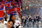 Severokorejští sportovci a roztleskávačky míří na olympiádu.