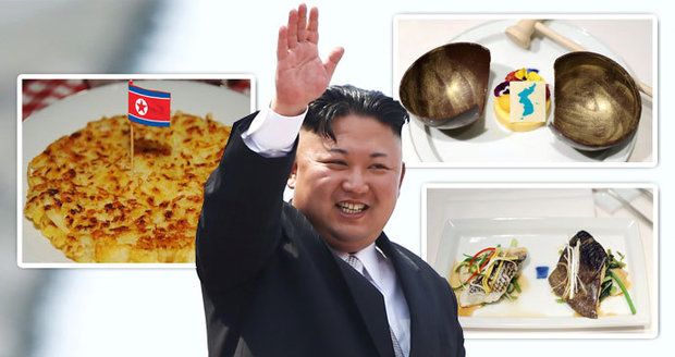 Japonce naštval dezert v menu pro Kima. Na summitu ho čeká i švýcarská specialita