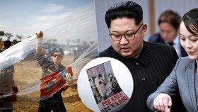 Tlak Kimovy sestry zabral, Jižní Korea couvla. Zakázala posílat balony s letáky a penězi