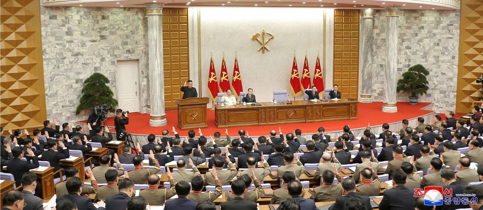 Severokorejský diktátor Kim Čong-un.