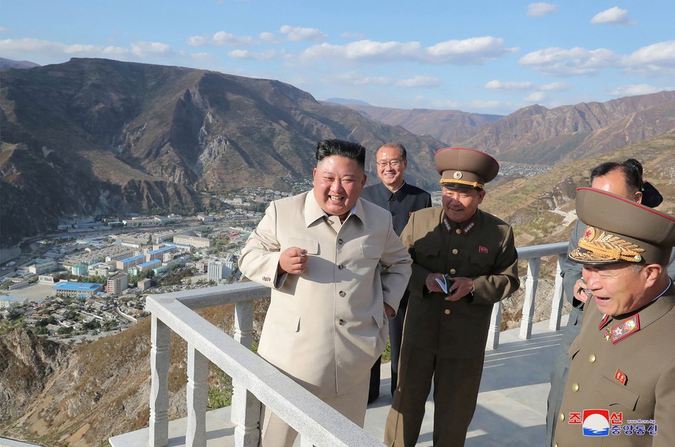 Severokorejský diktátor Kim Čong-un.
