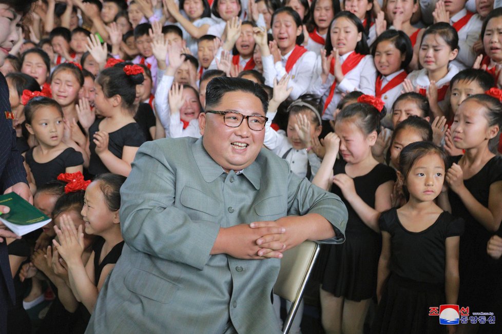 Severokorejský vůdce Kim Čong-un navštívil provincii Čagang-do .
