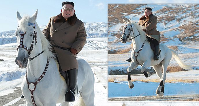 Severokorejský vůdce Kim Čong-un podnikl symbolickou cestu na posvátnou horu.