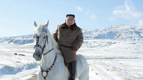 Severokorejský vůdce Kim Čong-un podnikl symbolickou cestu na posvátnou horu.