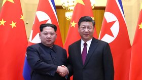 Kim Čong-un na jednání v Číně
