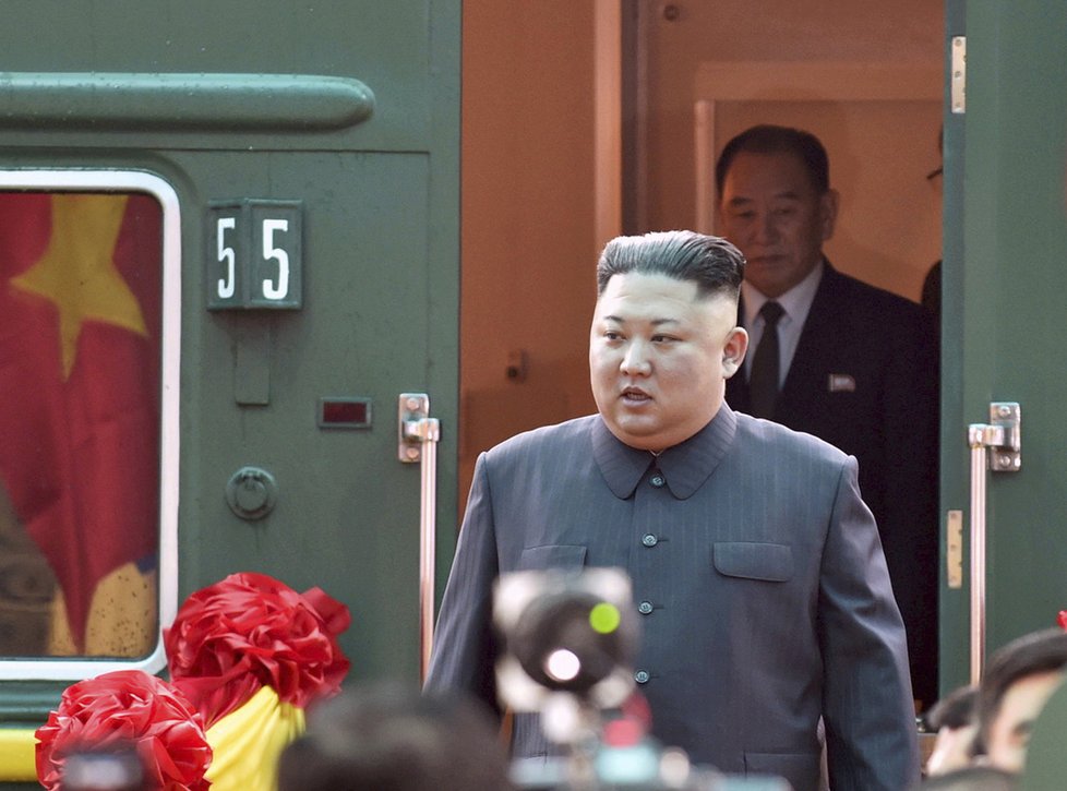 Severokorejský vůdce Kim Čong-un dorazil do Vitnamu (26. 02. 2019).
