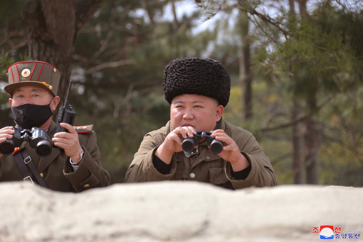 Severokorejský vůdce Kim Čong-un.