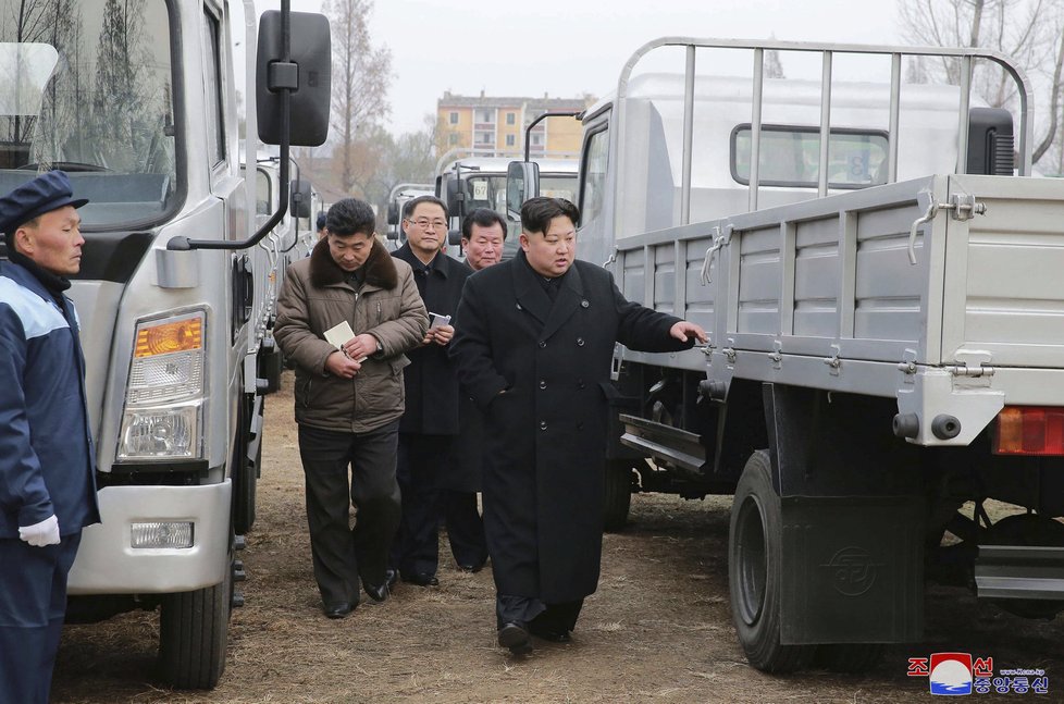 Severokorejský komunistický vůdce Kim Čong-un.