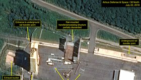 KLDR začala bourat budovy na základně Sohe užívané k raketovým testům