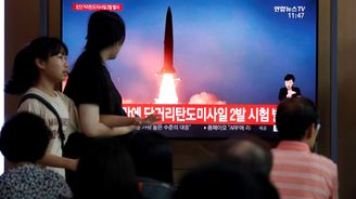 Severní Korea odpálila dvě balistické střely. Jedná se nejspíš o test nové rakety