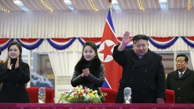 Diktátor KLDR Kim Čong-un s dcerou Kim Ču-e