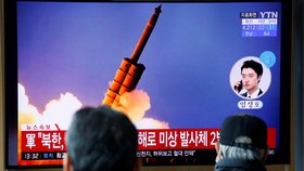 Severní Korea odpálila dvě rakety, uvedla Jižní Korea