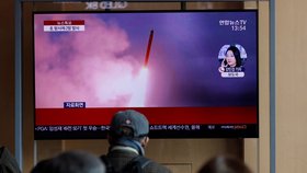 Severní Korea odpálila dvě rakety, uvedla Jižní Korea