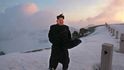 Kim Čong-un na posvátné 2750 metrů vysoké hoře Pektu