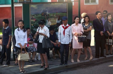 Každodenní život v Severní Koreji: hlavní město je prý výkladní skříň pro turisty.