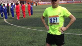 Olomoucký hospodský běžel maraton v KLDR. „Kimům jsem se neklaněl“