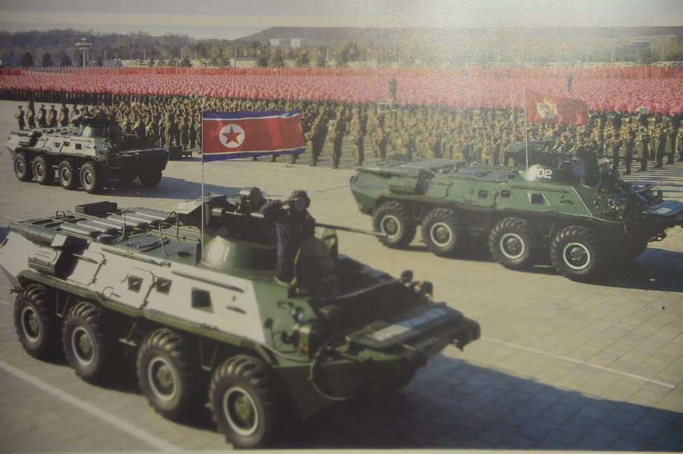 Přehlídka korejské armády