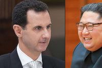Asad se objednal na návštěvu ke Kimovi: Jeho excelence to vede skvěle
