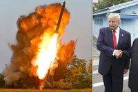 Kim tlačí na Trumpa: Provedli jsme „velice významný“ test raket. Jednání na bodu mrazu