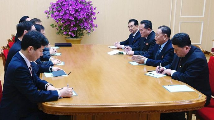 Setkání zástupců KLDR a Jižní Koreji. Ilustrační foto