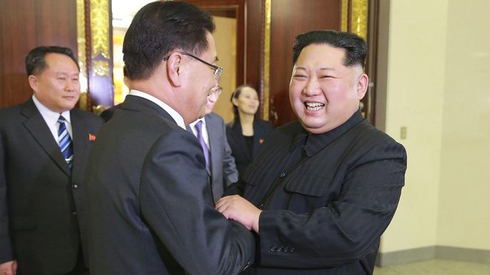 Setkání zástupců KLDR a Jižní Koreji. Přítomen byl i vůdce Kim-Jong un