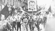 1.1.1948: Demonstrace na podporu Klementa Gottwalda