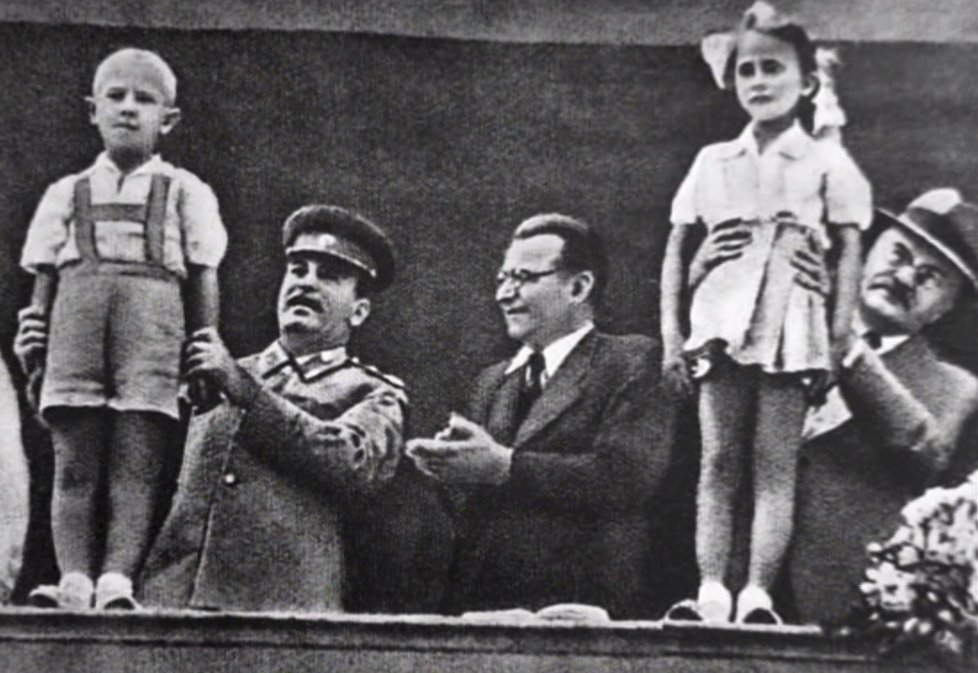 Klement Gottwald se Stalinem
