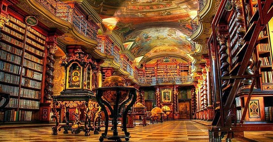 Pražské Klementinum je nejkrásnější knihovna na světě, říkají Američané