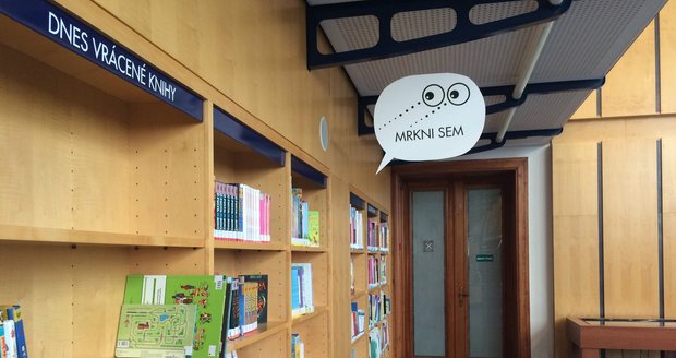 Dětské oddělení v Ústřední budově Městské knihovny Praha je dětmi velmi oblíbeno.