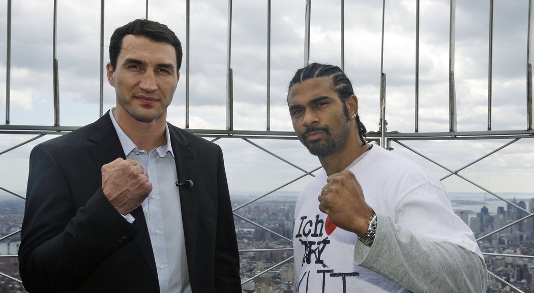 Vladimir Kličko a David Haye