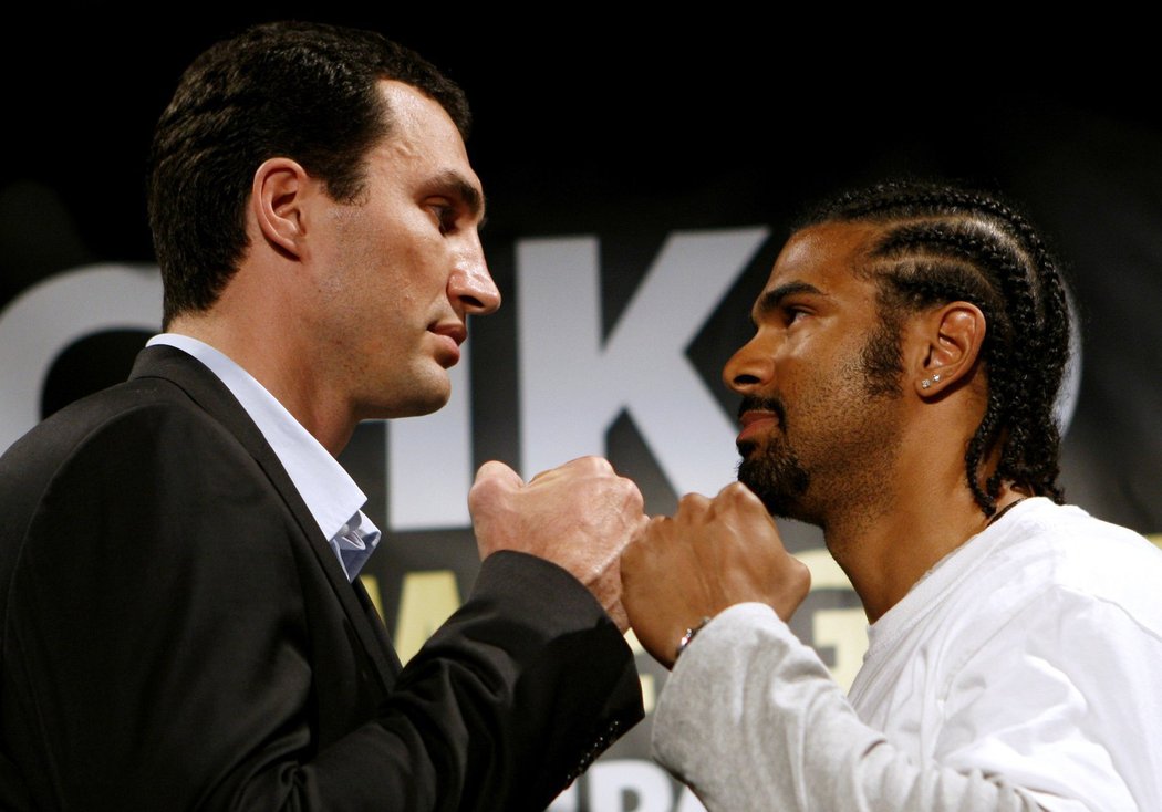 Vladimir Kličko a David Haye