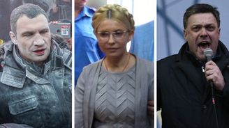 Kdo je kdo v nejednotné a nevyzpytatelné ukrajinské opozici
