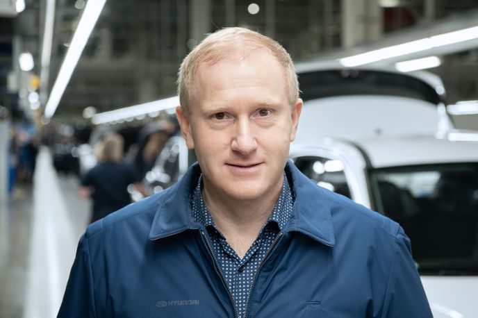 Martin Klíčník, šéf výroby v nošovickém závodě Hyundai