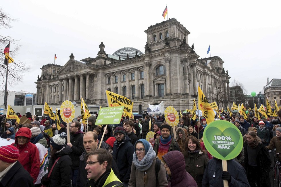 Protesty před klimatickým summitem: Berlín