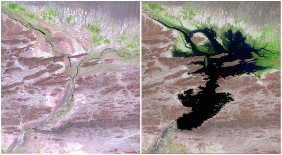 Příklad důsledků klimatických změn