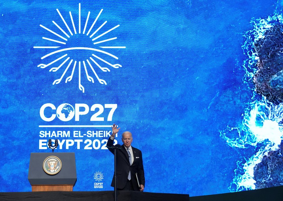 Klimatická konference COP27 v egyptském Šarmu (listopad 2022)