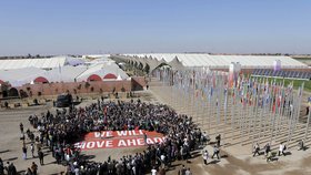 Klimatická konference COP 22 v Marakéši: Provázely ji i protesty.