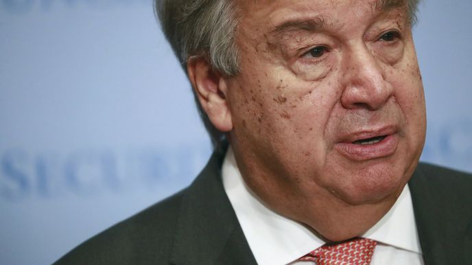 Klimatický summit OSN v New Yorku: Generální tajemník OSN António Guterres (23. 9. 2019)