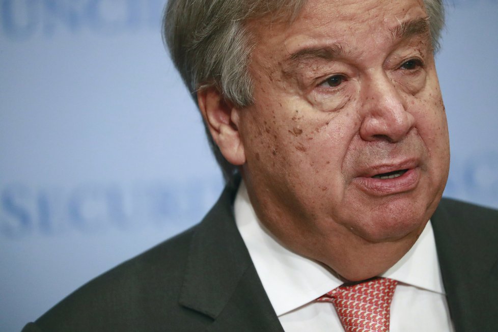 Klimatický summit OSN v New Yorku: Generální tajemník OSN António Guterres (23. 9. 2019)