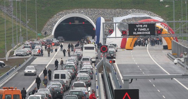 Klimkovický tunel.