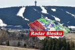 Klínovec: Velikonoce 2022 a radar Blesku
