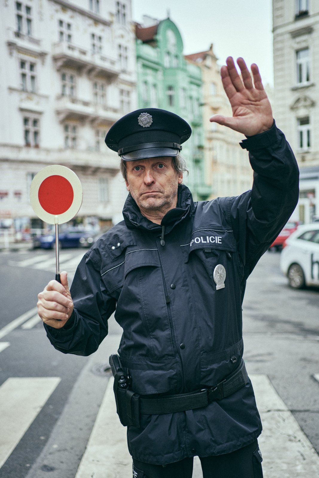 David Prachař hrál dopravního policistu přesvědčivě.