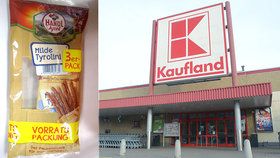 Kaufland prodával falšované klobásy, odhalila inspekce. Obsahovaly méně masa