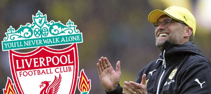 Trenér Jürgen Klopp se s největší pravděpodobností stane novým trenérem Liverpoolu