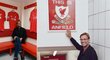 Trenér Jürgen Klopp se ve svůj první den v Liverpoolu hodně nasmál a pobavil i ostatní