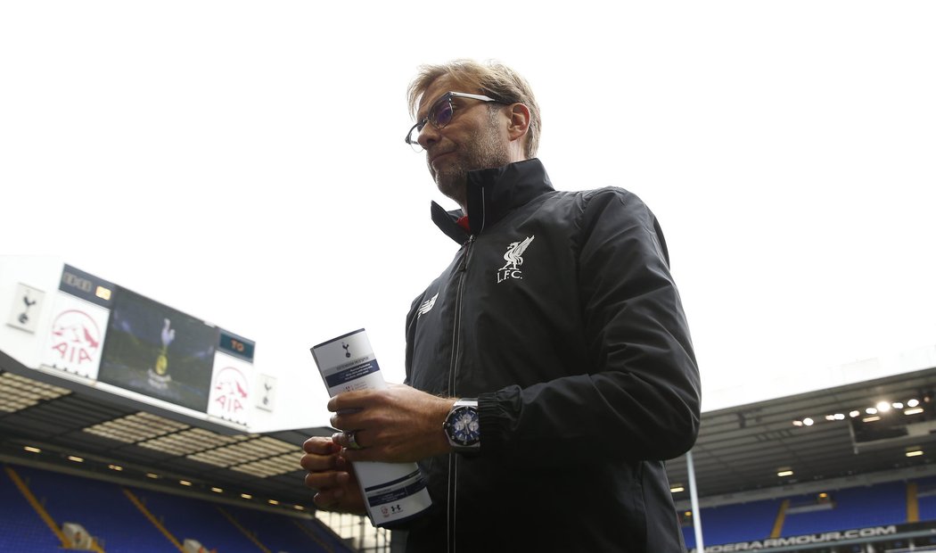 Trenér Liverpoolu Jürgen Klopp je na zápas s Tottenhamem připraven