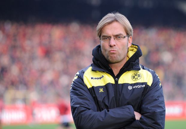 Jürgen Klopp. Trenér, který pozvedl Dortmund. Jürgen Klopp. Trenér, který pozvedl Dortmund.