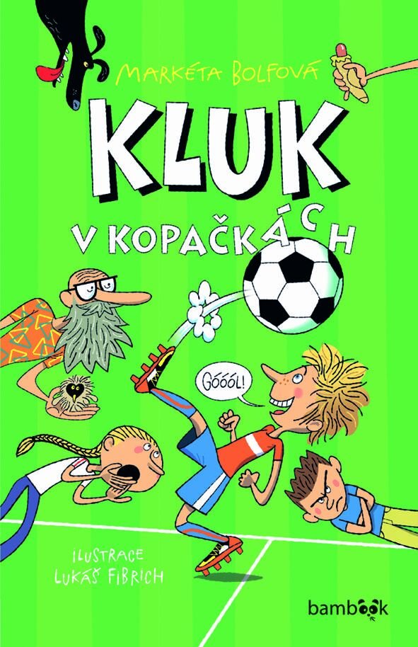 Kluk v kopačkách