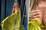 Krásná Heidi Klum je ozdobou každého večírku.